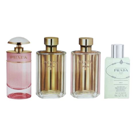 prada miniatures collection|Prada by Prada, 4 Piece Miniatures Collection for Women.